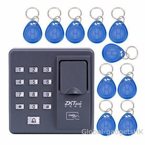 ZKTECO FINGERPRINT+RFID CARD Access Control Keypad Password Keypad+10