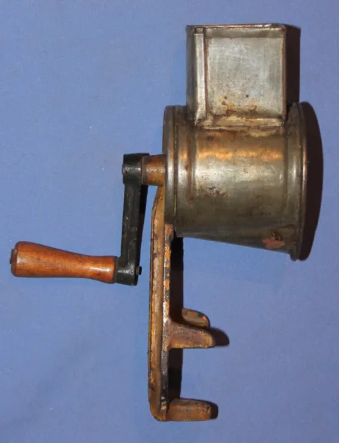 Antique metal nuts food grinder mill