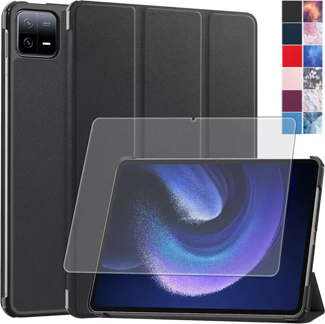 Schutzhülle +9H Panzerfolie Glas für Xiaomi Mi Pad 6/ 6 Pro 11 Inch 2023 Case -3