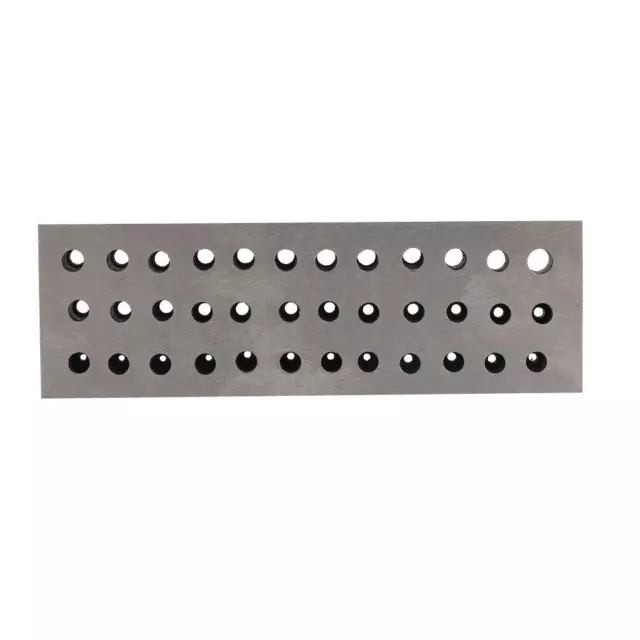 36-hole Punching Plate Jewelers Drilling Carving Steel Repairing Tool Kit New