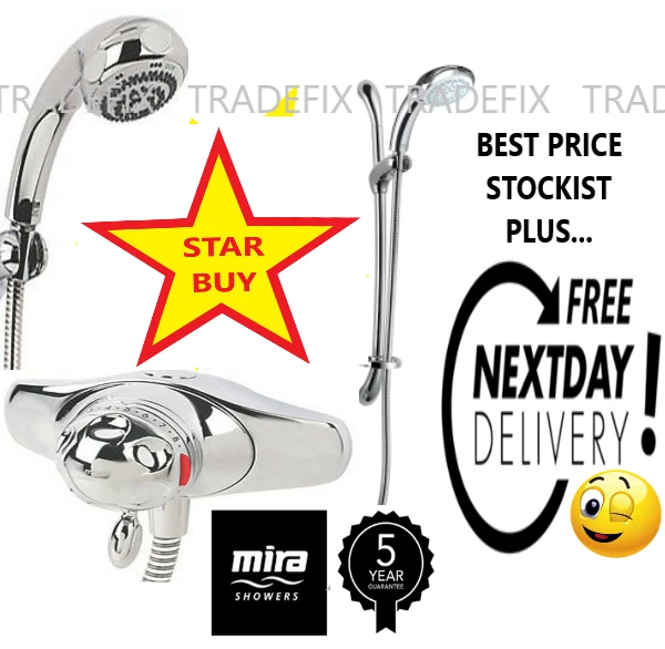 MIRA EXCEL EV Thermostatic Mixer Shower Chrome Exposed Valve 1.1518.