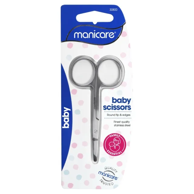 Manicare Baby Scissors Family Essential Safety & Ease 30800