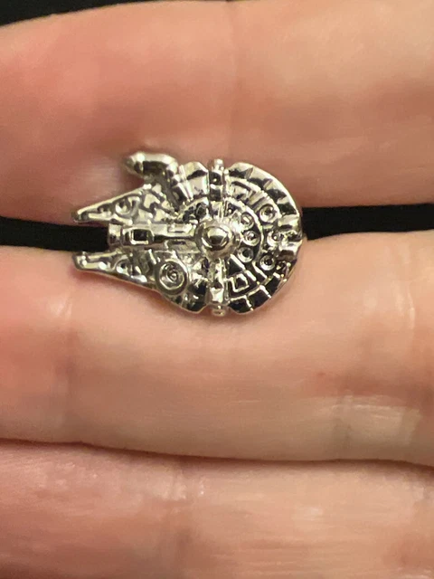 Millennium Falcon Star Wars Cufflinks Wedding Best Man Dad UK SELLER FREE P&P!