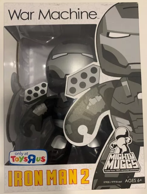 Hasbro Mighty Muggs Marvel Iron Man 2 War Machine Toysrus Exclusive