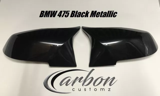 BMW F87 M2 - 'M3/M4' Style Replacement Mirror Covers Painted Any BMW M2 Colour 2