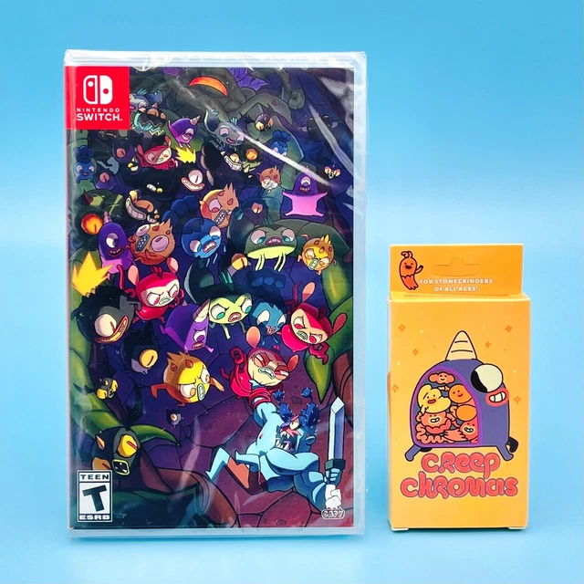 GRINDSTONE + CUSTOM Crayon Set (Switch) iam8bit Physical Edition USA