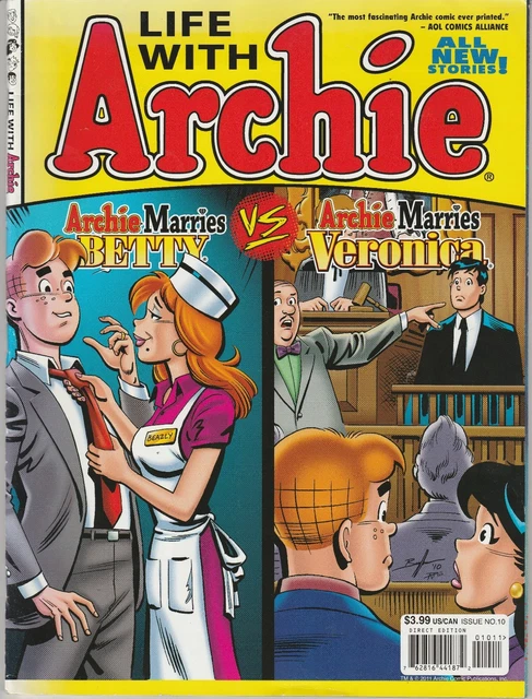LIFE WITH ARCHIE Comic Magazine #10 Archie Comic Publications 2011 $9. ...