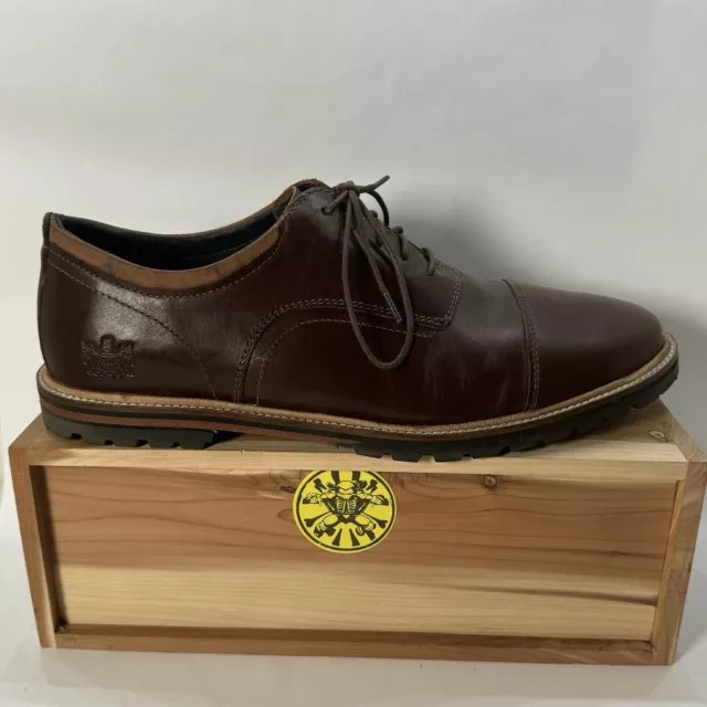 COLE HAAN ORIGINAL Grand Cap Toe II Leather Boots Mens UK Size 11 EU 45 Classy 129.95 PicClick UK