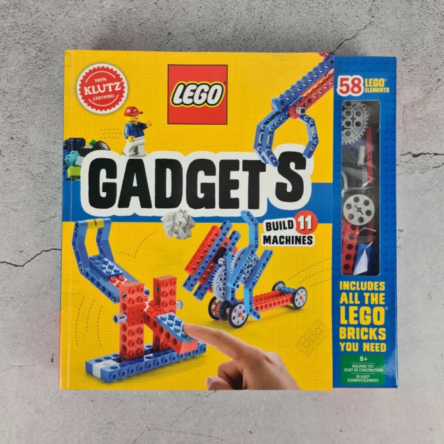 Klutz Lego Gadgets Book With 58 Lego Elements To Build 11 Machines