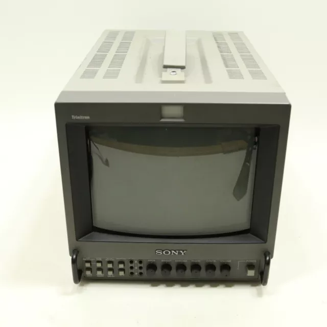 Sony PVM-8041Q Trinitron Color Video Monitor TESTED (A /B Video / No Sound)