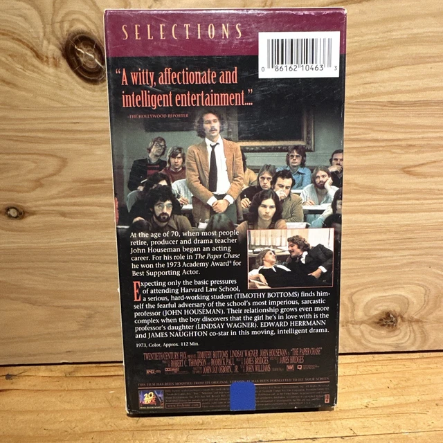 THE PAPER CHASE (VHS) * Buy 2 Get 1 Free Bundle Shipping Discount £3.