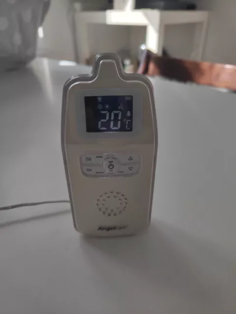 Angelcare AC 403-d Babyphone Nachtlicht Atemüberwachung Thermometer Tragbar Akku 2