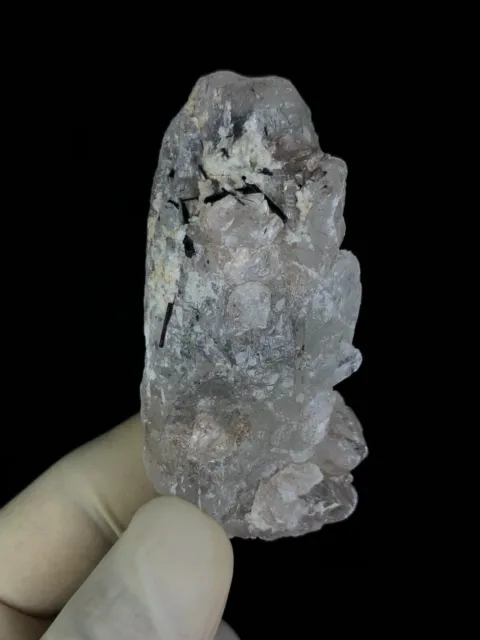 74G Natural Clear White Quartz Crystal Cluster Mineral Specimen From Skardu, Pak