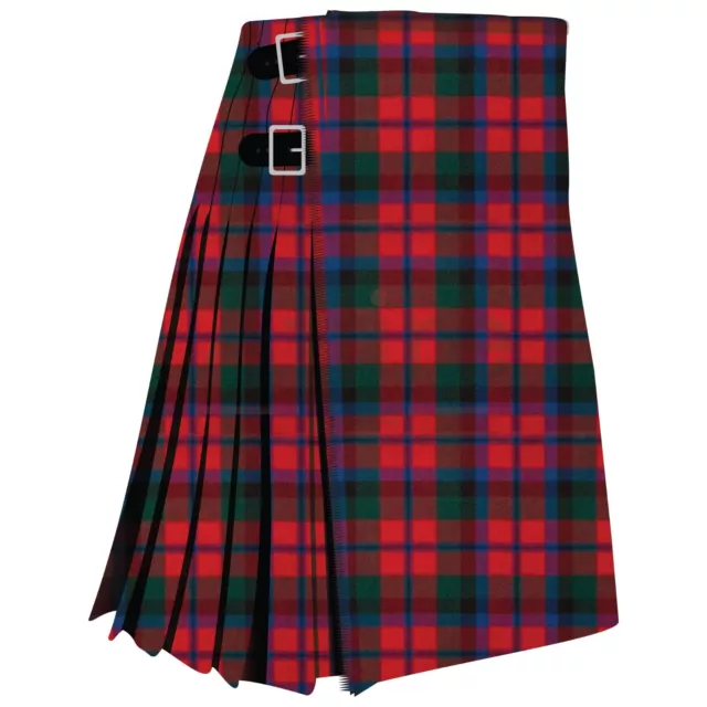 Scottish Handmade Traditional McNaughton Tartan Kilt - Clan McNaughton Tartan