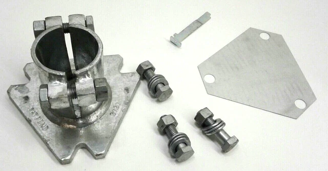 SPF Triangular SlipBase Housing Assembly For 10 BWG & Schedule 80 Round Posts