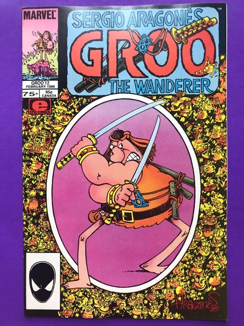 Groo The Wanderer #12 Nm 9.4 High Grade Marvel Epic Comics