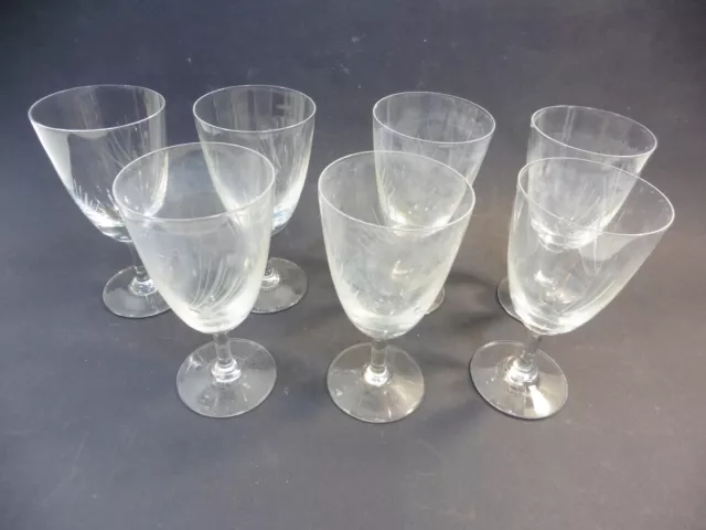 7 Verres A Porto Crystal D Arques