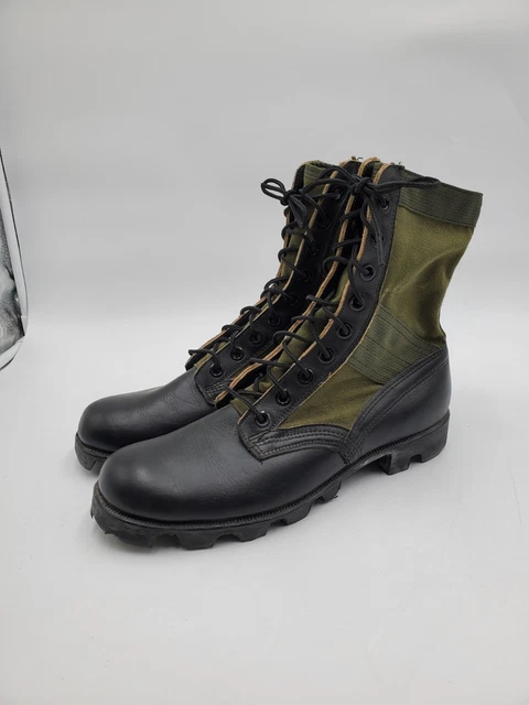 NEW 1976 RO-SEARCH BLACK COMBAT MILITARY BOOTS USN ARMY USMC TACTICAL SOLES 6.5R Vintage Jungle Boots FOR SALE! - PicClick main image 3