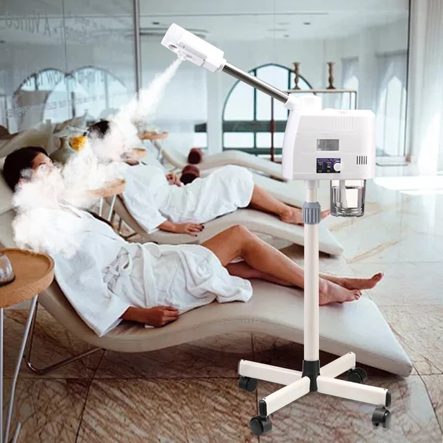 1* Vapozon Ozon Bedampfer Dampfgerät Kosmetikstudio Warm Gesichtsdampfer DHL