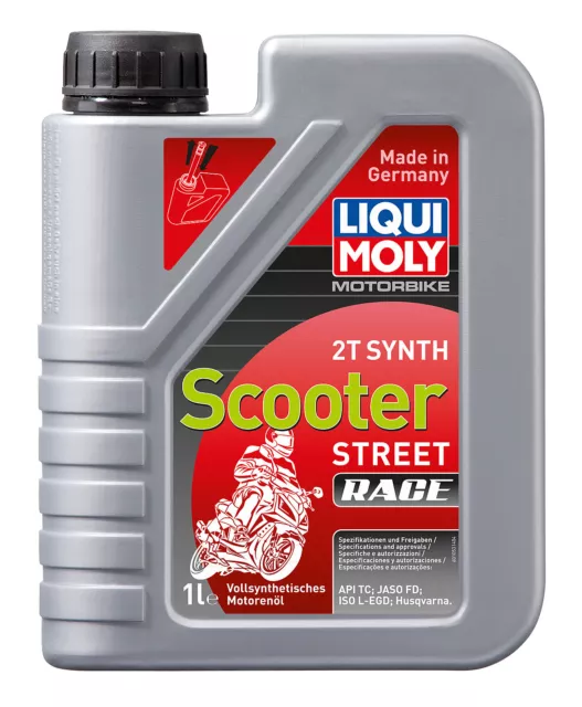 Liqui Moly 2T Synth Scooter Street Race (1 Liters) 1053 Engine Oil