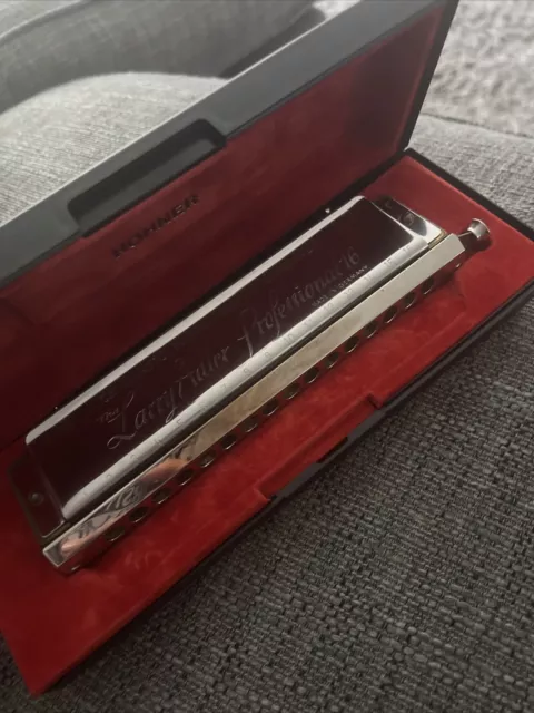 Chromatic Harmonica By M.HOHNER The Larry Adler Professional 16