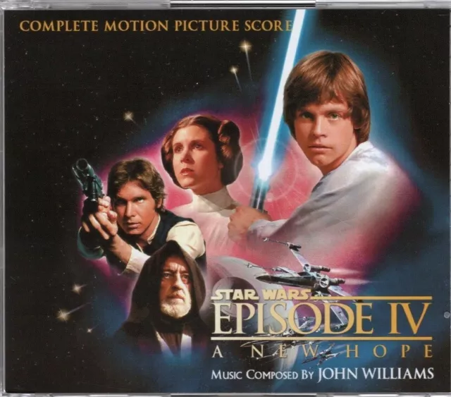 STAR WARS EPISODE IV A NEW HOPE, music by John Williams,3 CD set, complete score