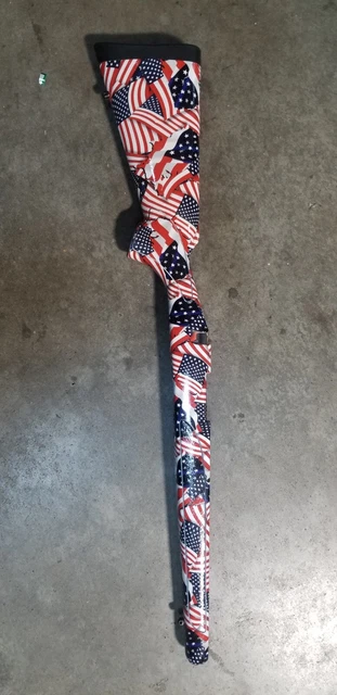 remington 700 stock short action bdl sa american flag hydrodipped patriotic