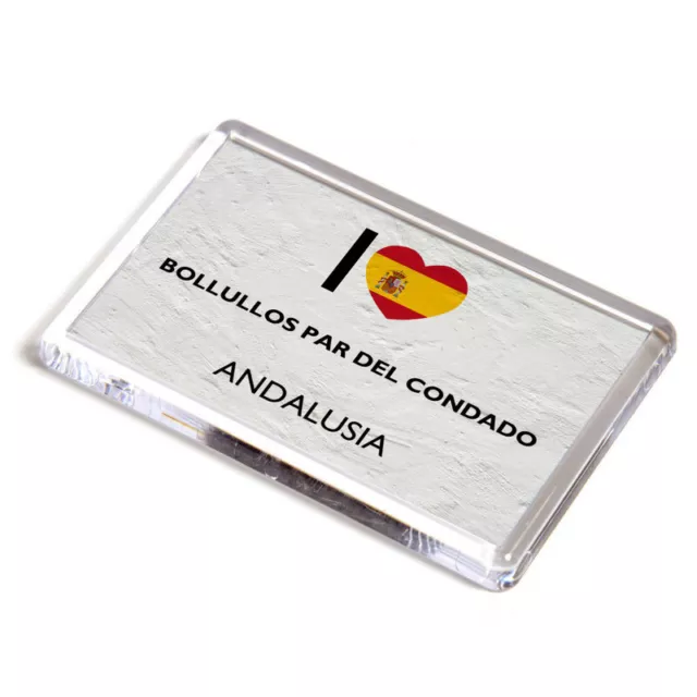 IMÁN NEVERA - I Love Bollullos par del Condado, Andalucía - España