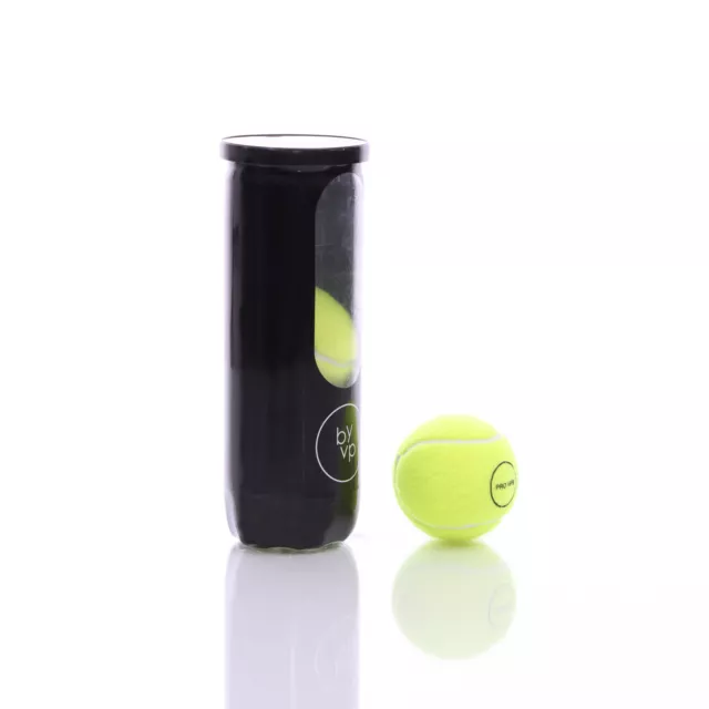 LUXTRI Kit de balles de padel PRO 3 Balles jaunes dans une boîte Padel Tennis
