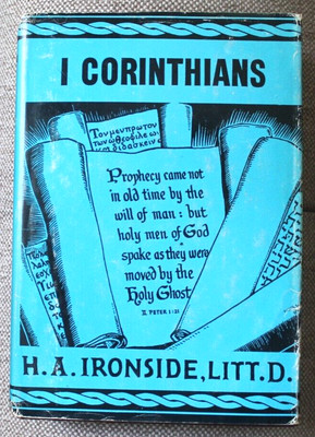 1 Corinthians HC DJ by H. A. Ironside Bible Story Book