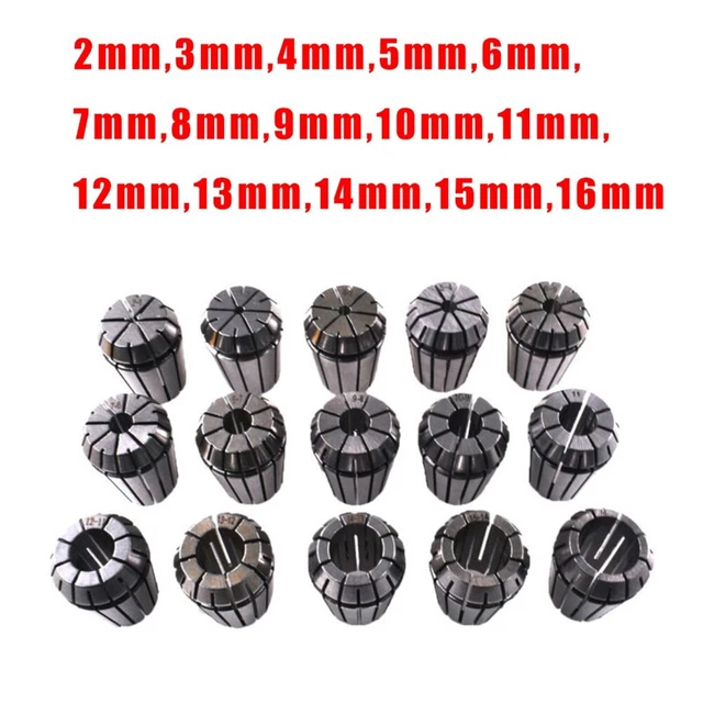 For CNC Milling Machine Engraving Lathe Tool Accuracy 2-16mm Collet Chuck #ER25