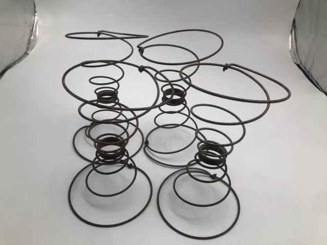 4 Metal Bed Springs for Craft / furniture repair/ or experiments