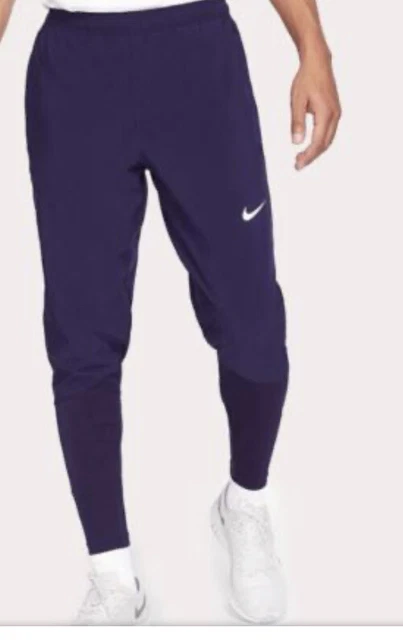 NIKE PHENOM DRY MEN KNIT WOVEN RUNNING JOGGERS PANTS Purple BV4837