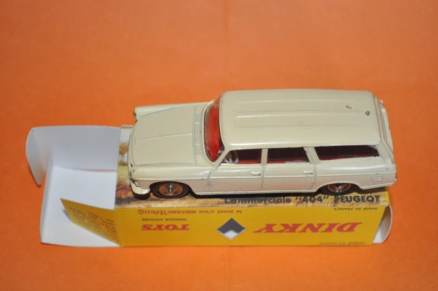 VENDUE Dinky Toys Meccano France Peugeot 404 Pininfarina réf 528 - Collection