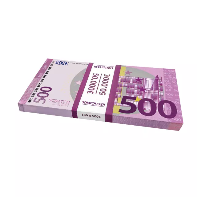 EURO FINTI PER giocare fiche fiches soldi: monete e 105 banconote cm 8,5 x  4,5 EUR 5,90 - PicClick IT