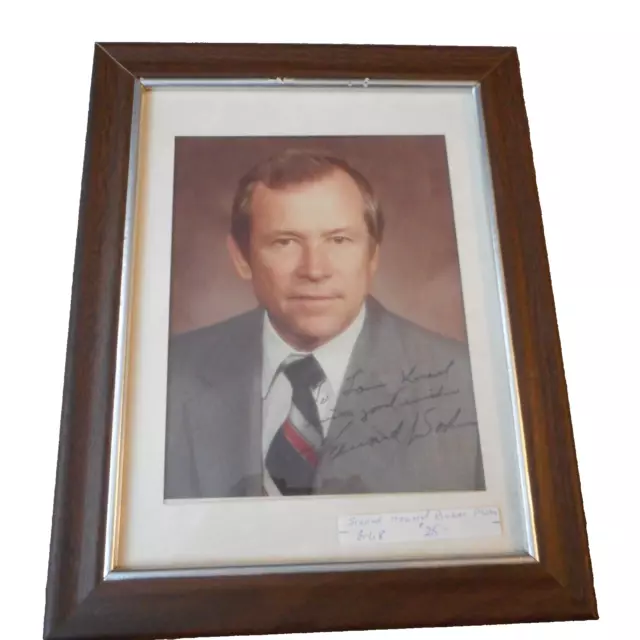 Tennessee Senator Howard Baker  Signed Autographed Photo