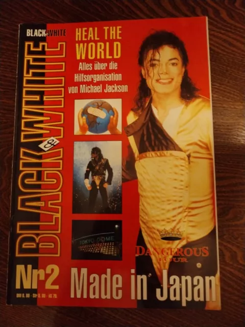 Michael Jackson  "Black & White Magazin Nr. 02 deutsche  Ausgabe  SELTEN  !!!!!