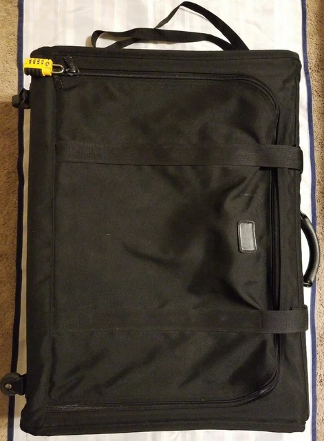 TUMI BALLISTIC NYLON Black 4 WHEEL LUGGAGE LARGE EXCELLENT 28X8.5X22 INCH