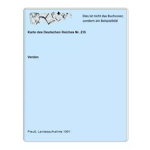 Karte des Deutschen Reiches Nr. 235