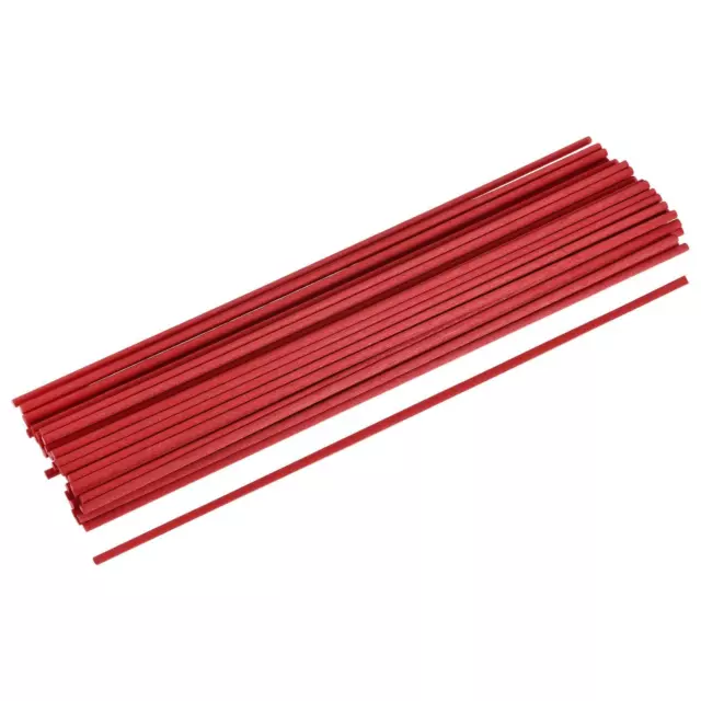 Fibra Ancia Diffusore Bastoncini 8.6"x3mm,Rosso 50pz