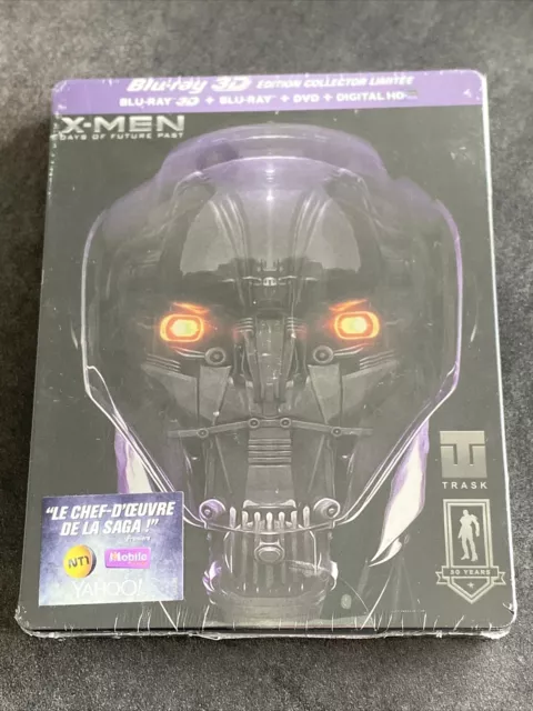 X Men Days Of Future Past Bluray 3D + 2D + Fan Arts Steelbook Marvel France Neuf