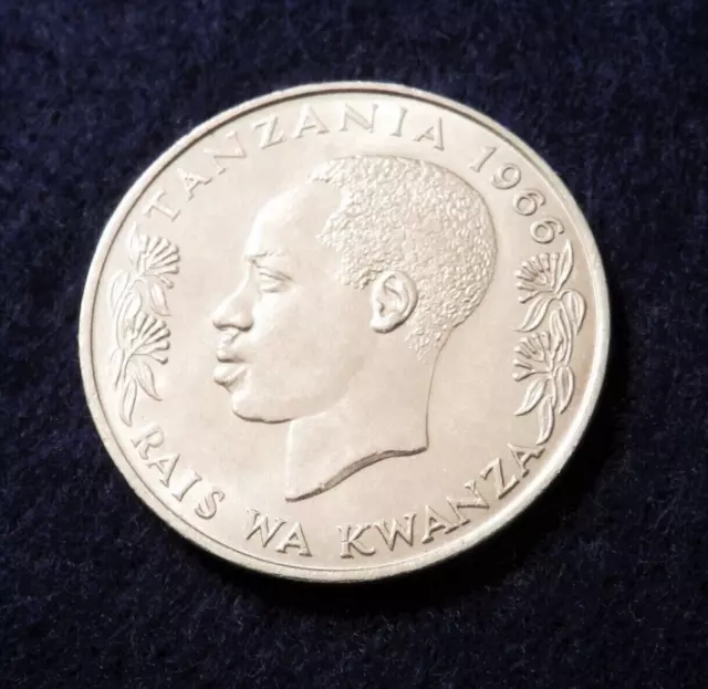 1966 Tanzania Shilingi - Great Coin - See Pictures