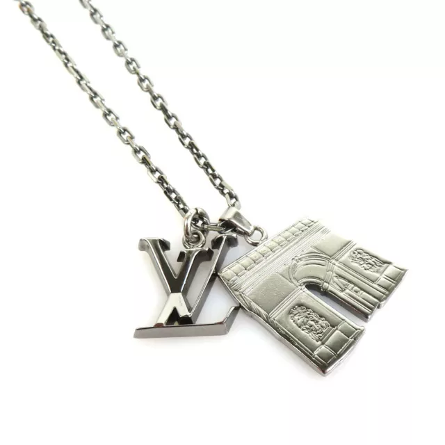 Louis-Vuitton Pendentif Empreinte Necklace