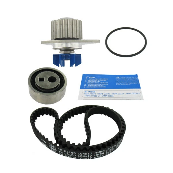 SKF Pompe à eau + de courroie de distribution VKMC 03100 Pour CITROËN PEUGEOT