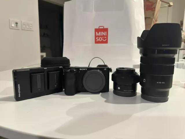 Sony Alpha a6500 24.2MP Digital Camera - Black (Body Only)