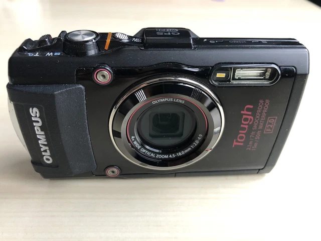 Olympus Tough TG-4, Waterproof Camera, Underwater Digital Camera 16 mp Used