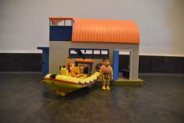 Feuerwehrmann Sam Wasserwacht mit Boot und Figuren