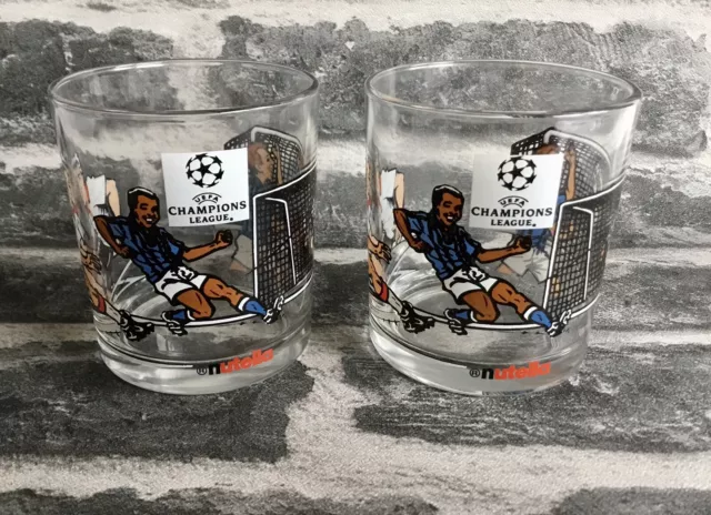Coppia Occhiali da Collezione UEFA Champions League NUTELLA
