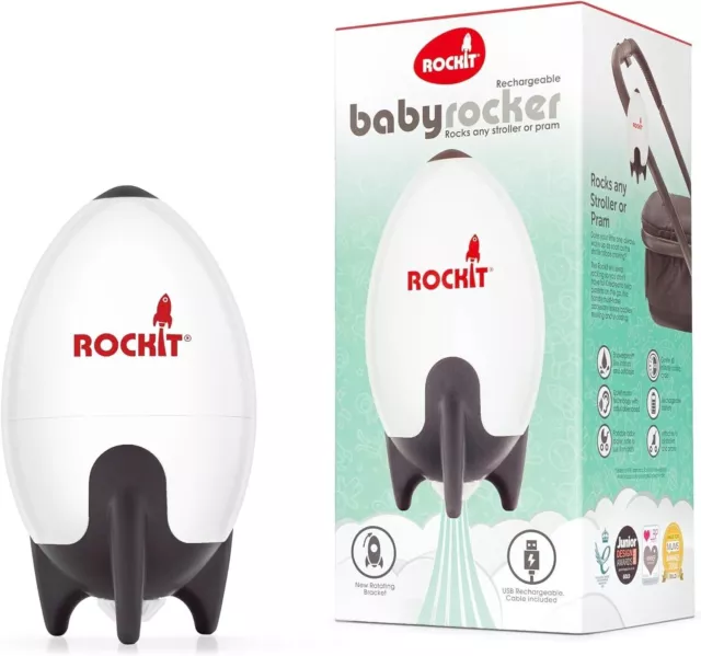 Rockit Baby Rocker 2.0 rechargeable – Bascule portable pour bébé – Berce...