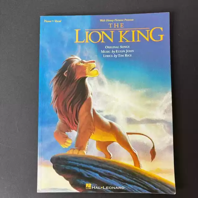 Walt Disney Presents The Lion King: Original Songs (Piano, Vocal)